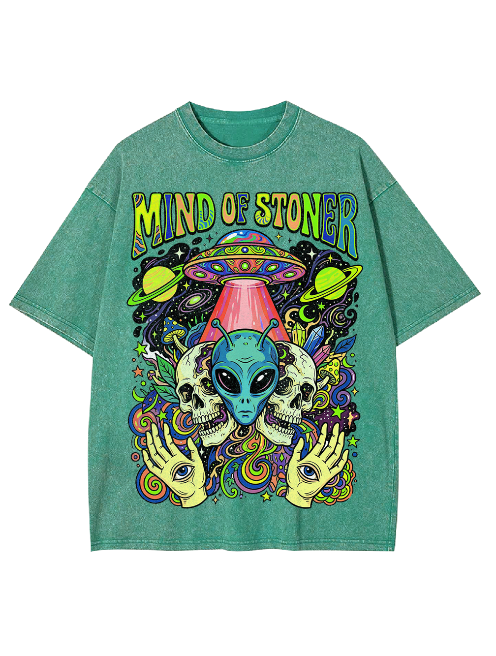 Mind of stoner Washed Tshirt