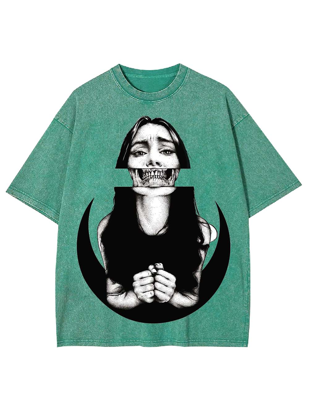 SILENT SCREAM WASHED TSHIRT