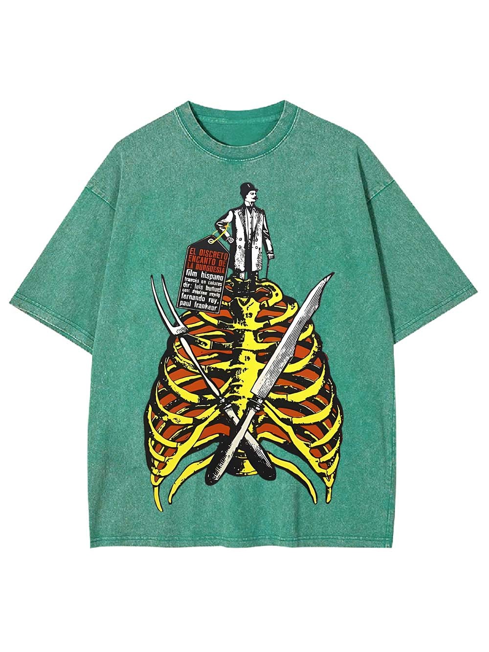 El Discreto Encanto de la Burguesía Washed Tshirt