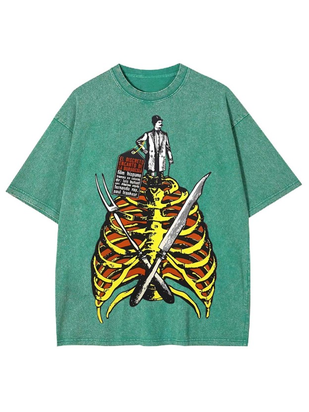 El Discreto Encanto de la Burguesía Washed Tshirt