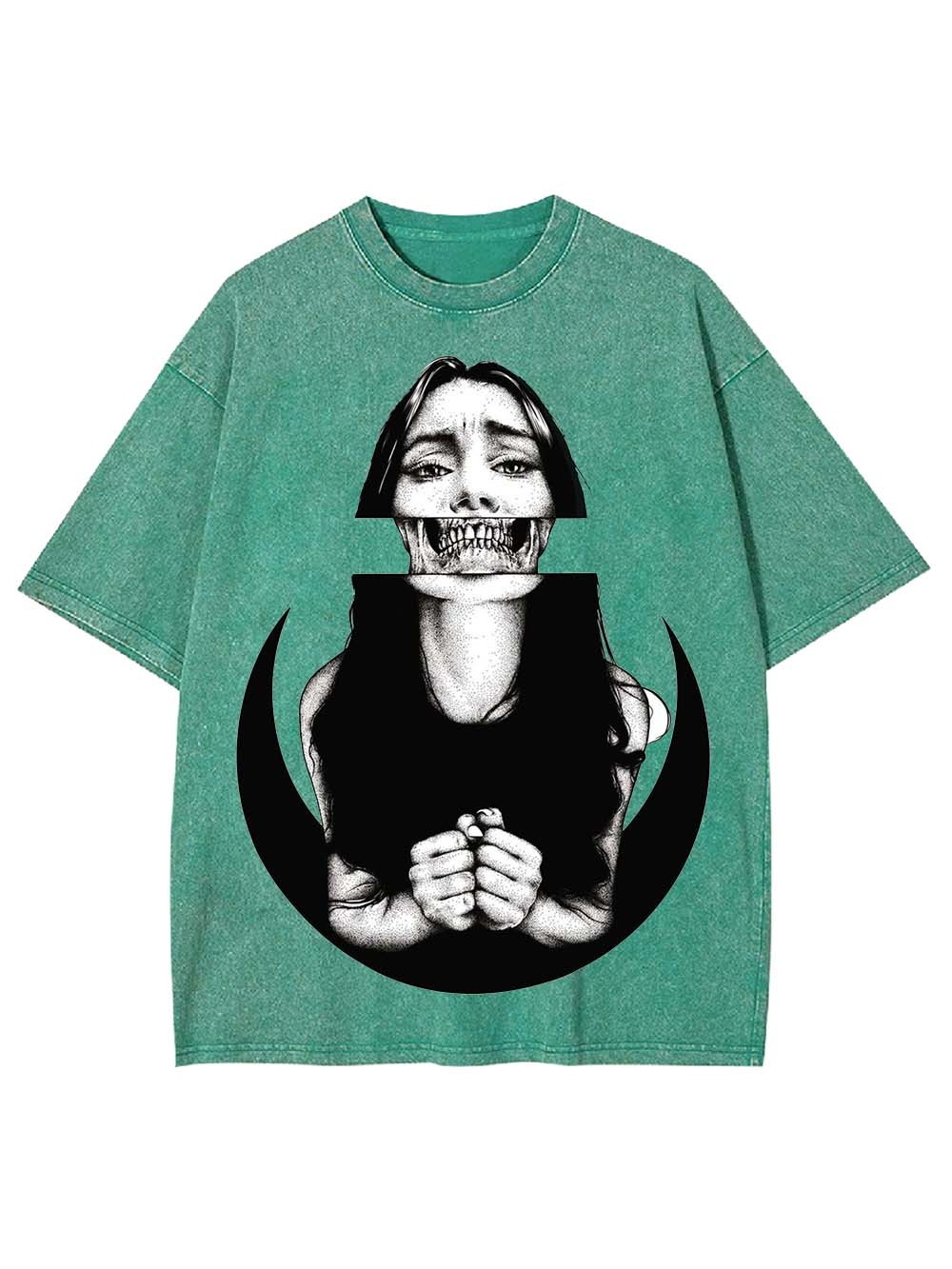 SILENT SCREAM WASHED TSHIRT