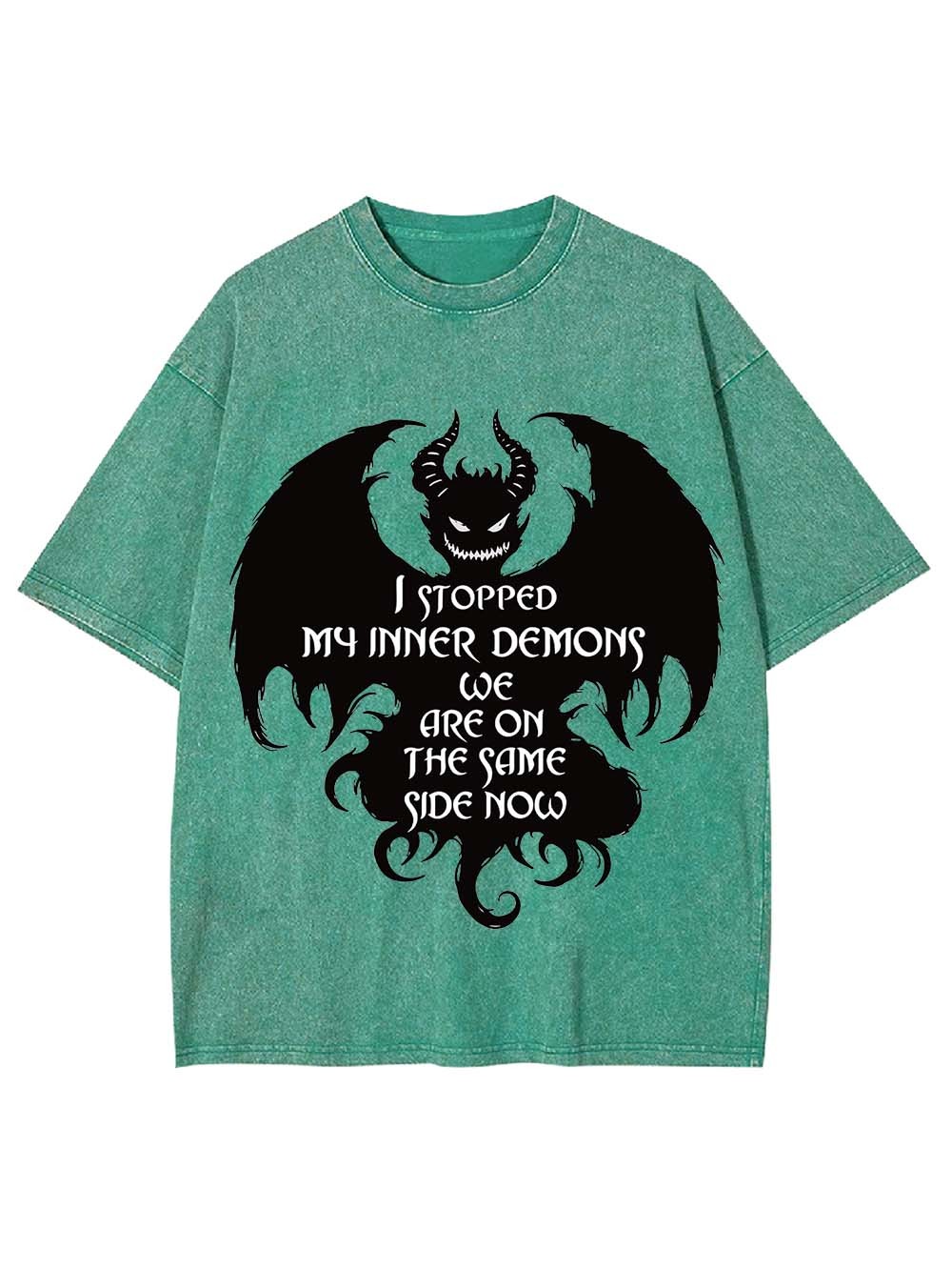 Embracing My Inner Demons Washed Tshirt