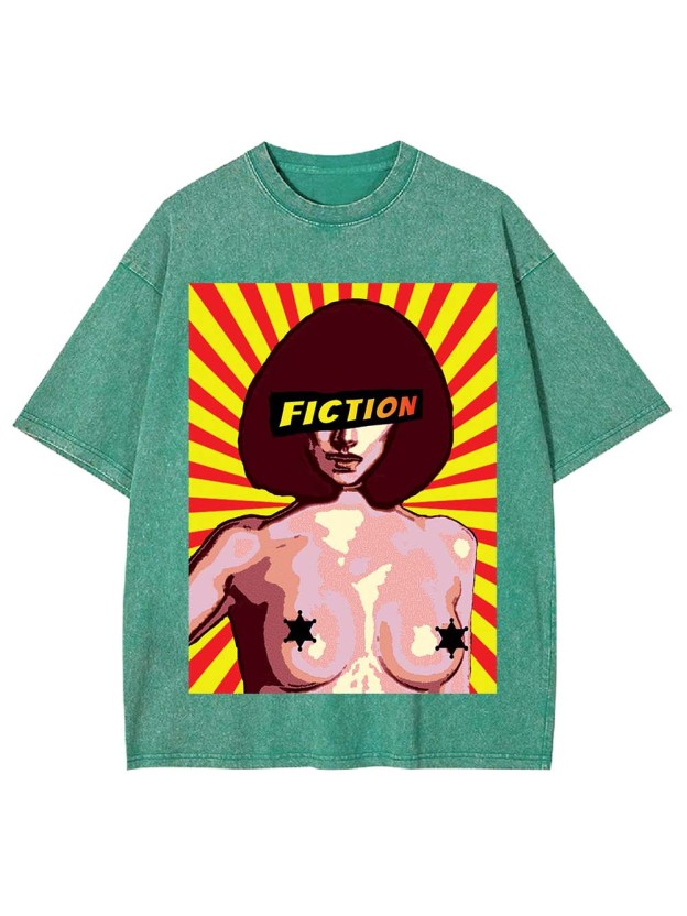 FICTION WASHED TSHIRT