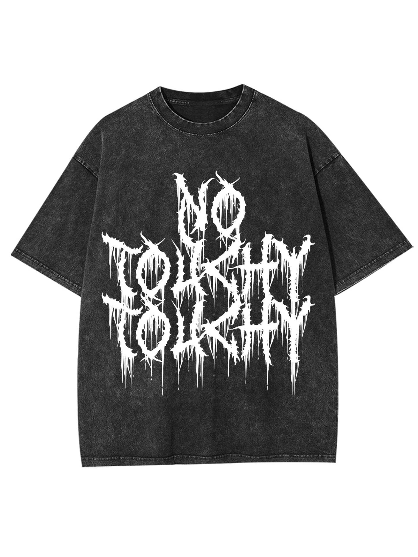 No Touchy Touchy Washed Tshirt-ClassyOutlaw Sale