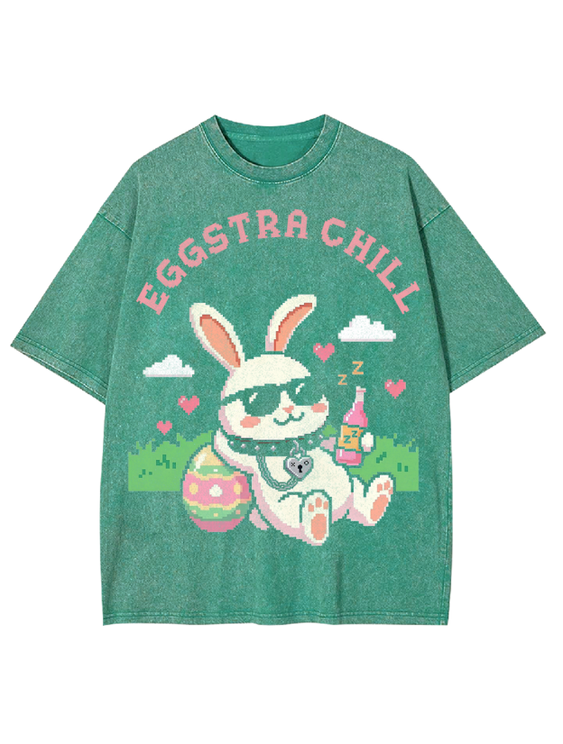 Eggstra Chill Washed Tshirt