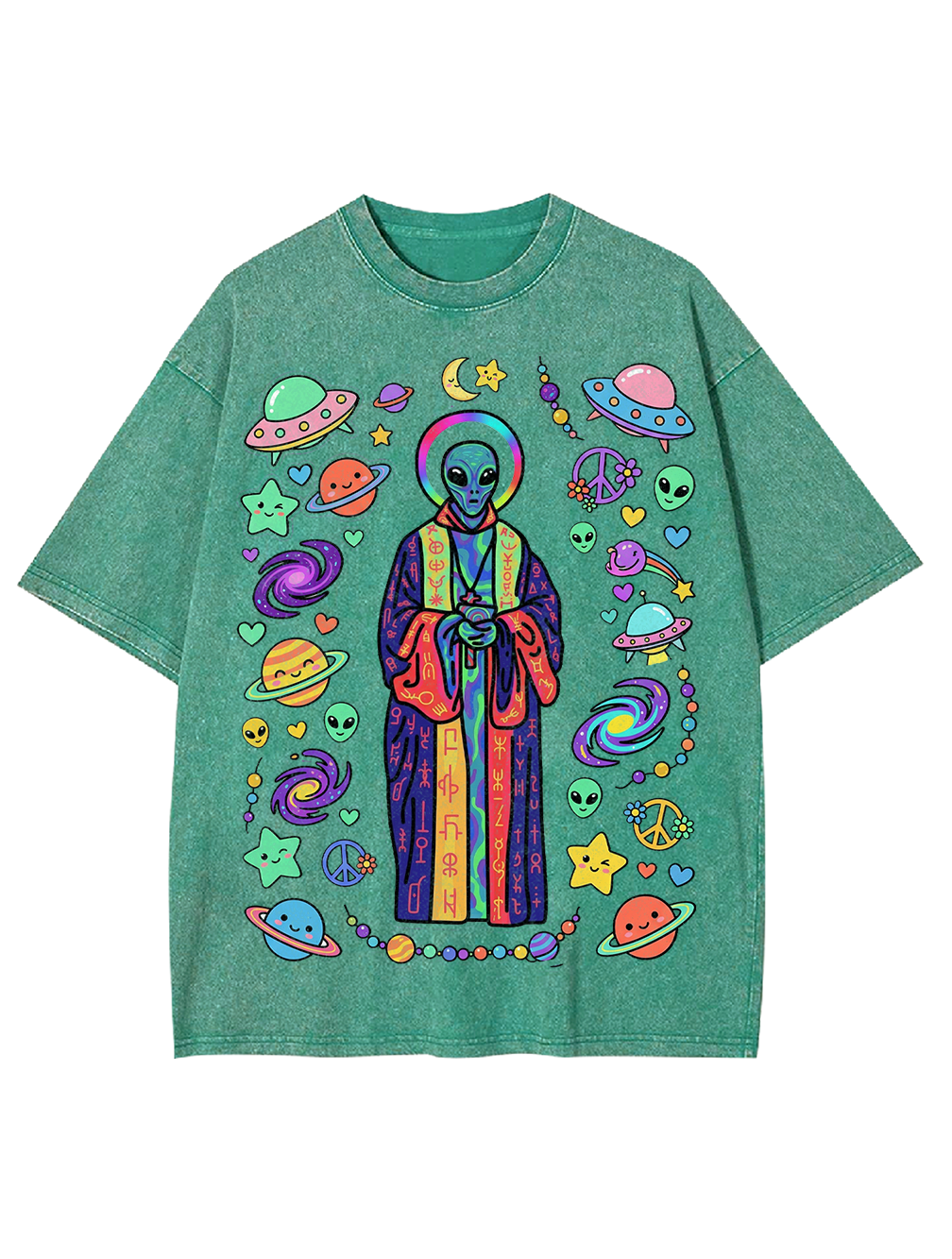 Cosmic Saint Washed Tshirt