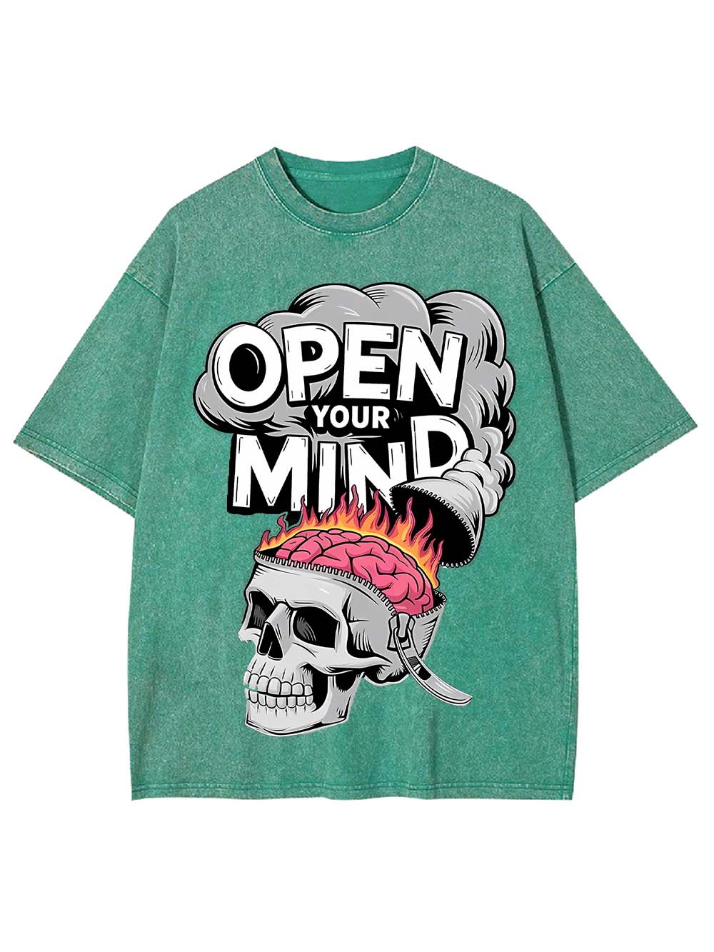 OPEN YOUR MIND WASHED TSHIRT