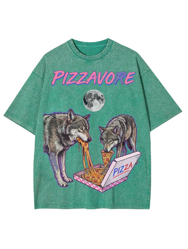Pizzavore Washed Tshirt