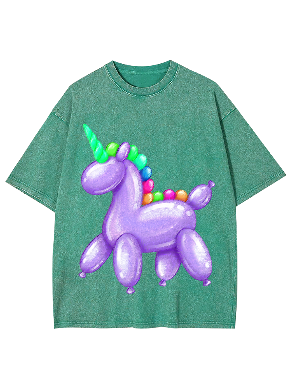 Balloon Unicorn Washed Tshirt