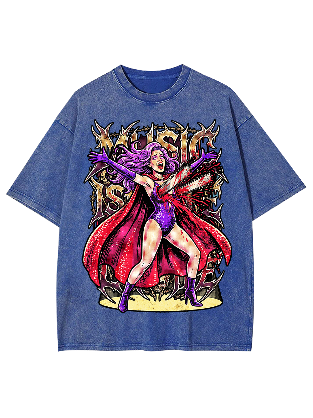 Electric Diva Washed Tshirt