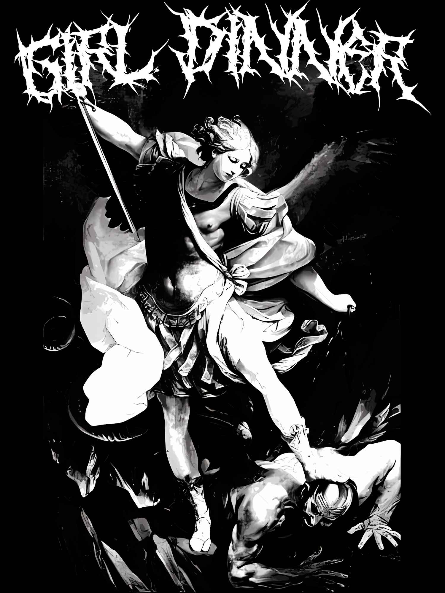 Girl Dinner Washed Tshirt