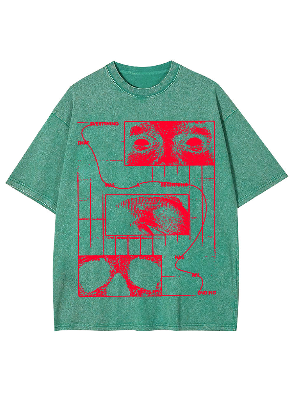 Cycle Of Existence Washed Tshirt