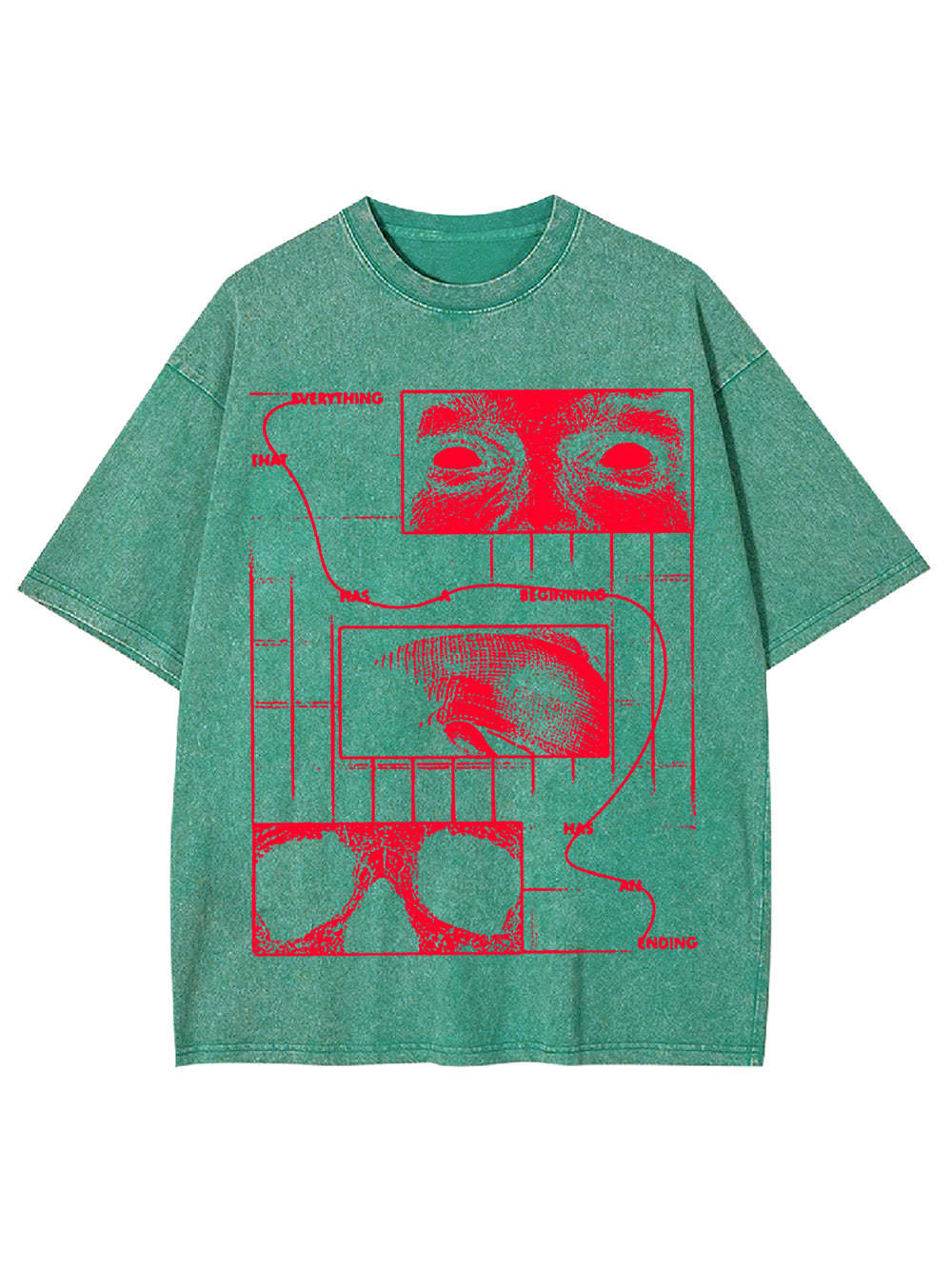 Cycle Of Existence Washed Tshirt