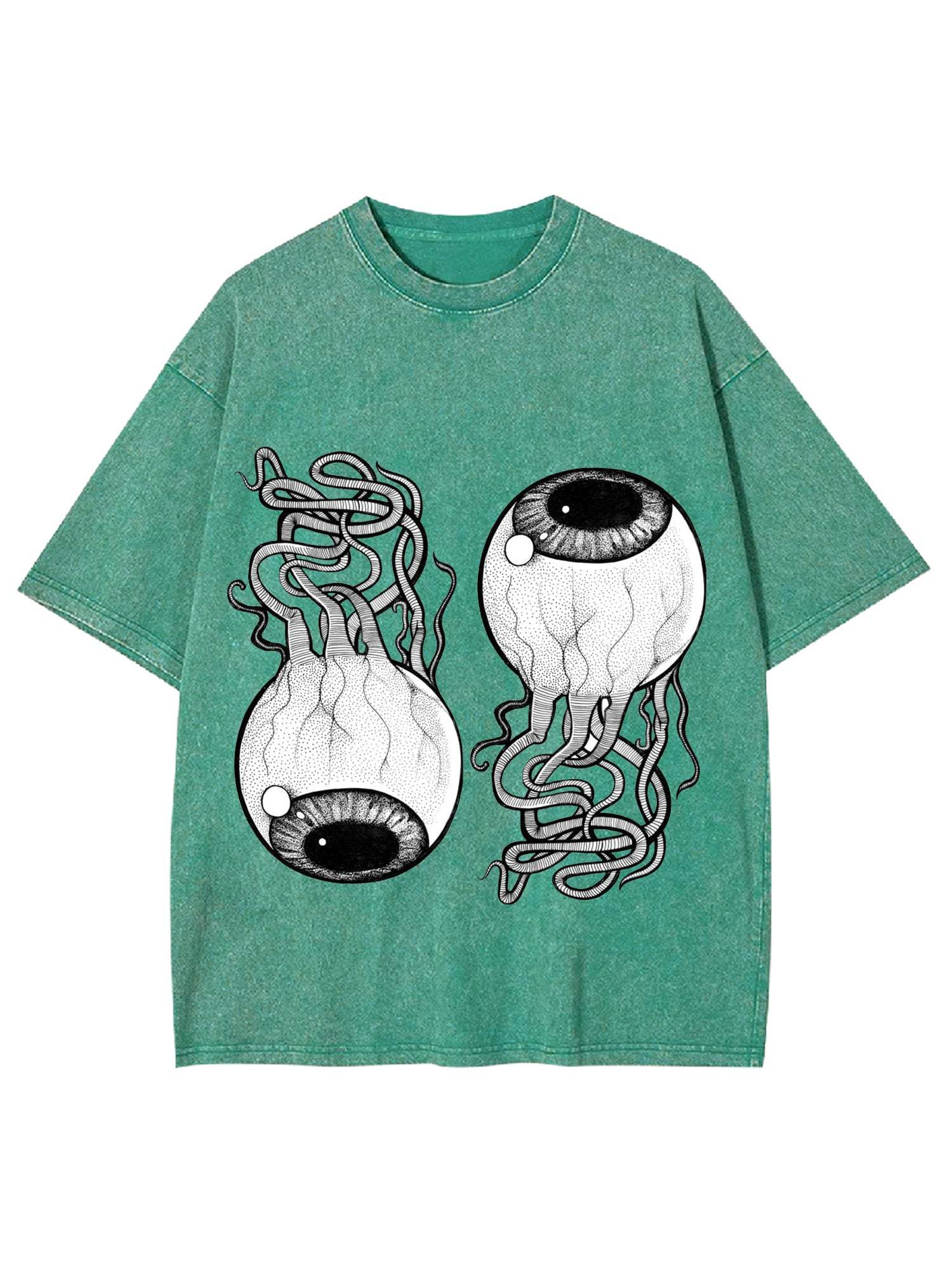 Entangled Gaze Washed Tshirt