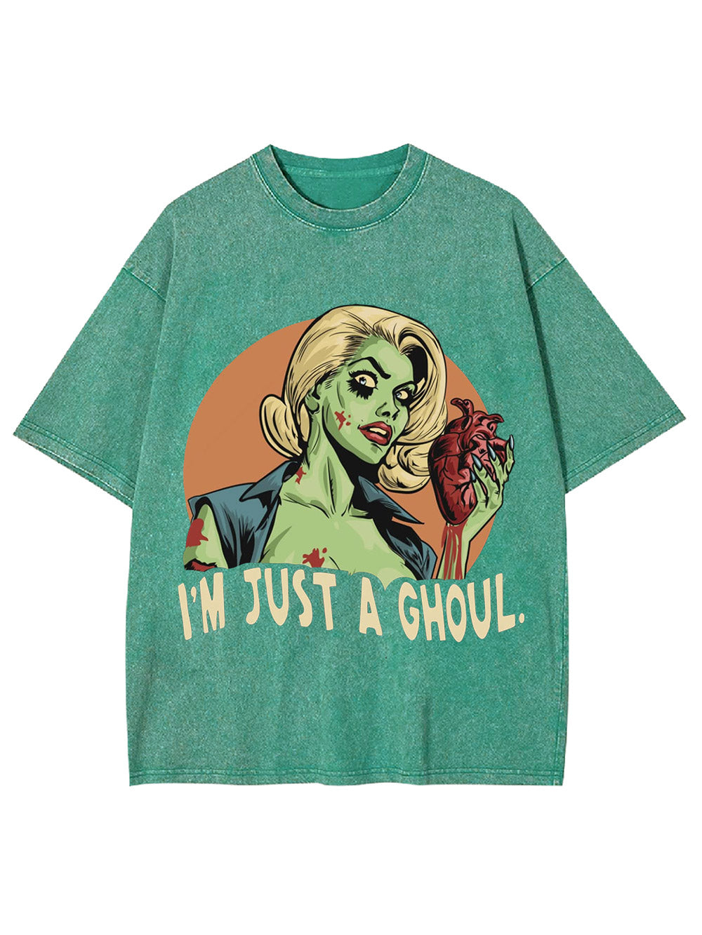 I'm Just A Ghoul Washed Tshirt