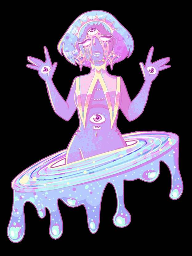 Three Eyed God Washed Tshirt