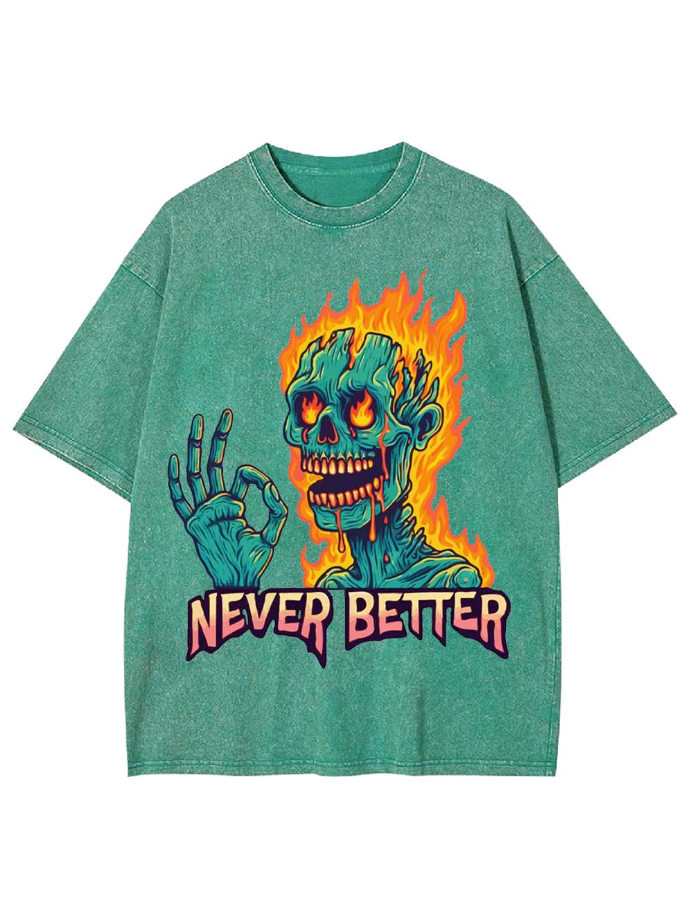 Never Better Washed Tshirt