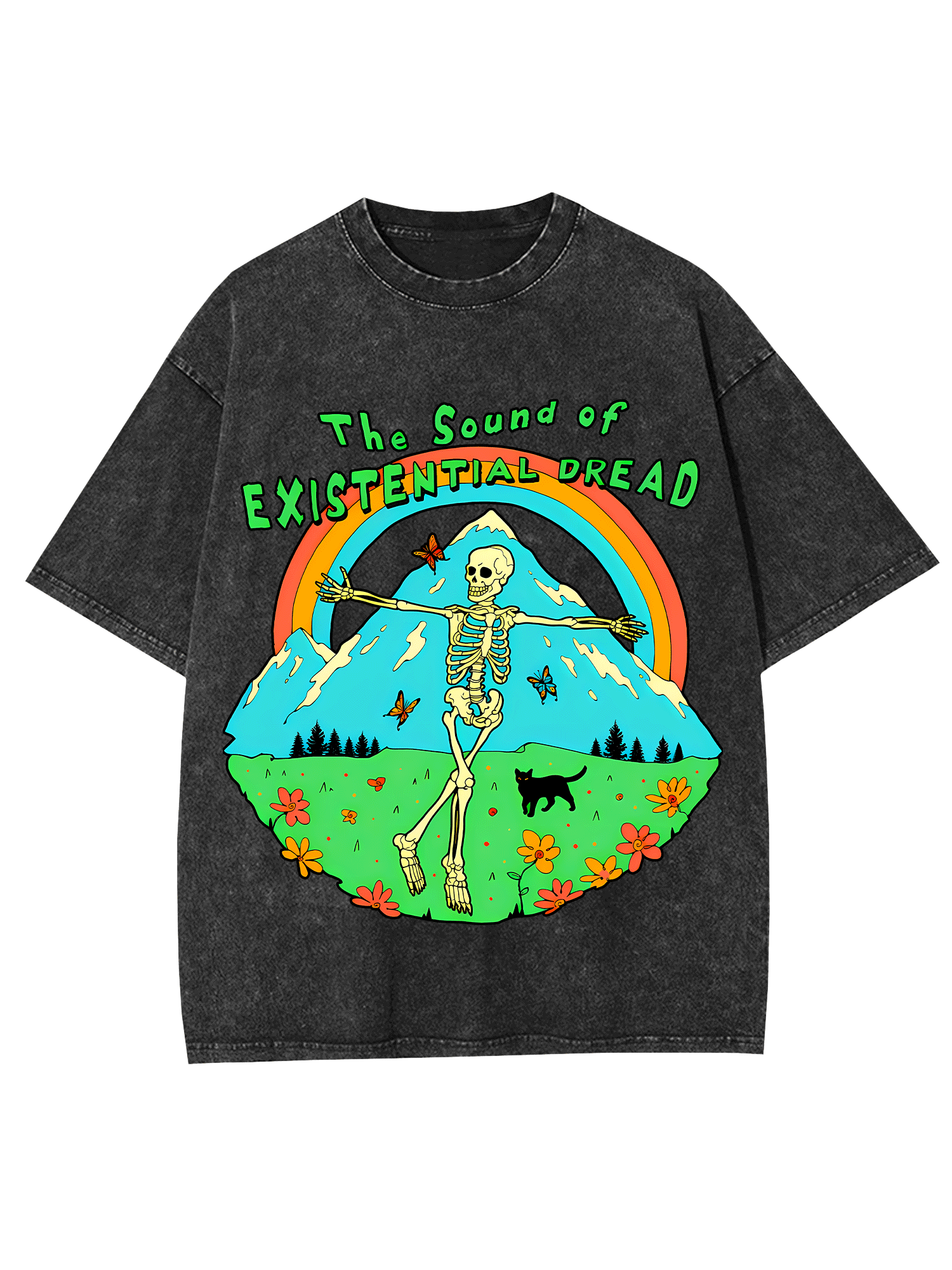 The Sound Of Existential Dread Washed Tshirt