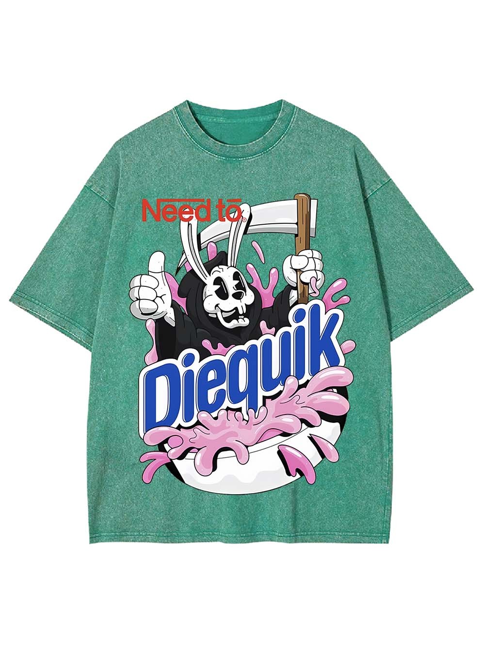 Rabbit Reaper Washed Tshirt