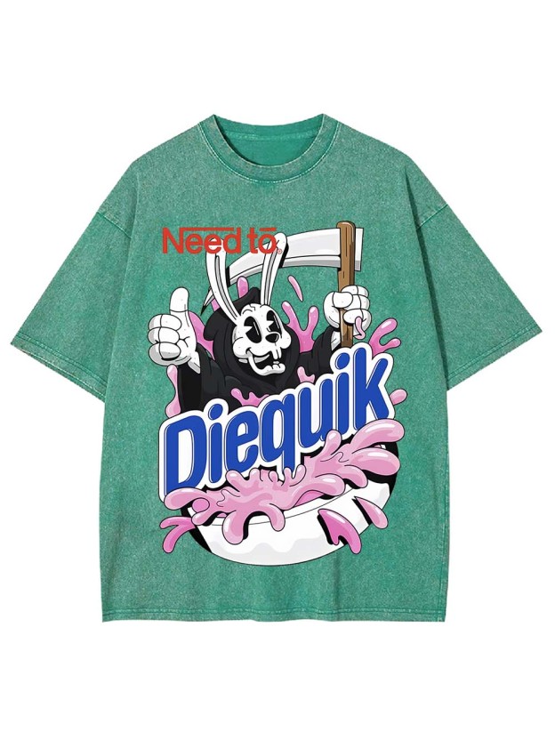 Rabbit Reaper Washed Tshirt