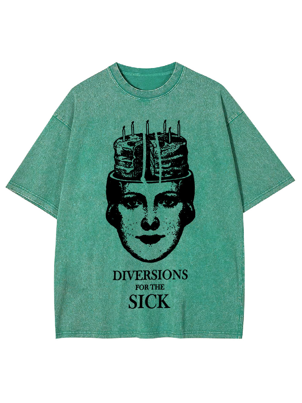 Diversions For The Sick Washed Tshirt