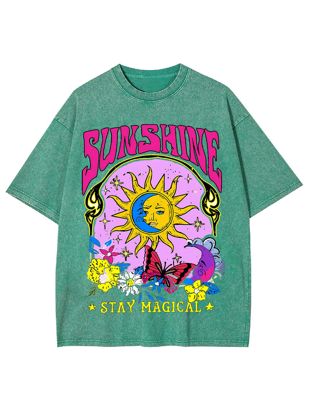 Sunshine Stay Magical Washed Tshirt