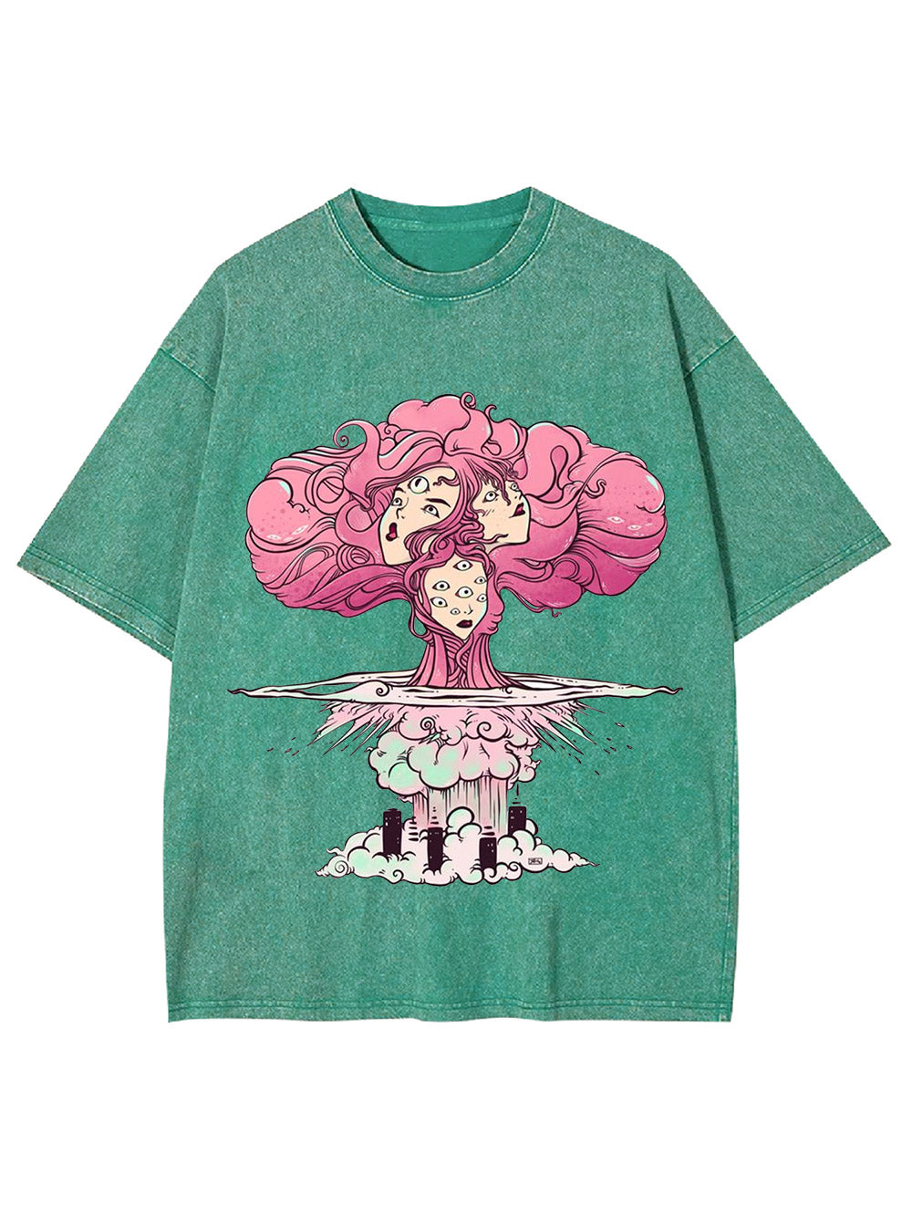 Cosmic Explosion Washed Tshirt