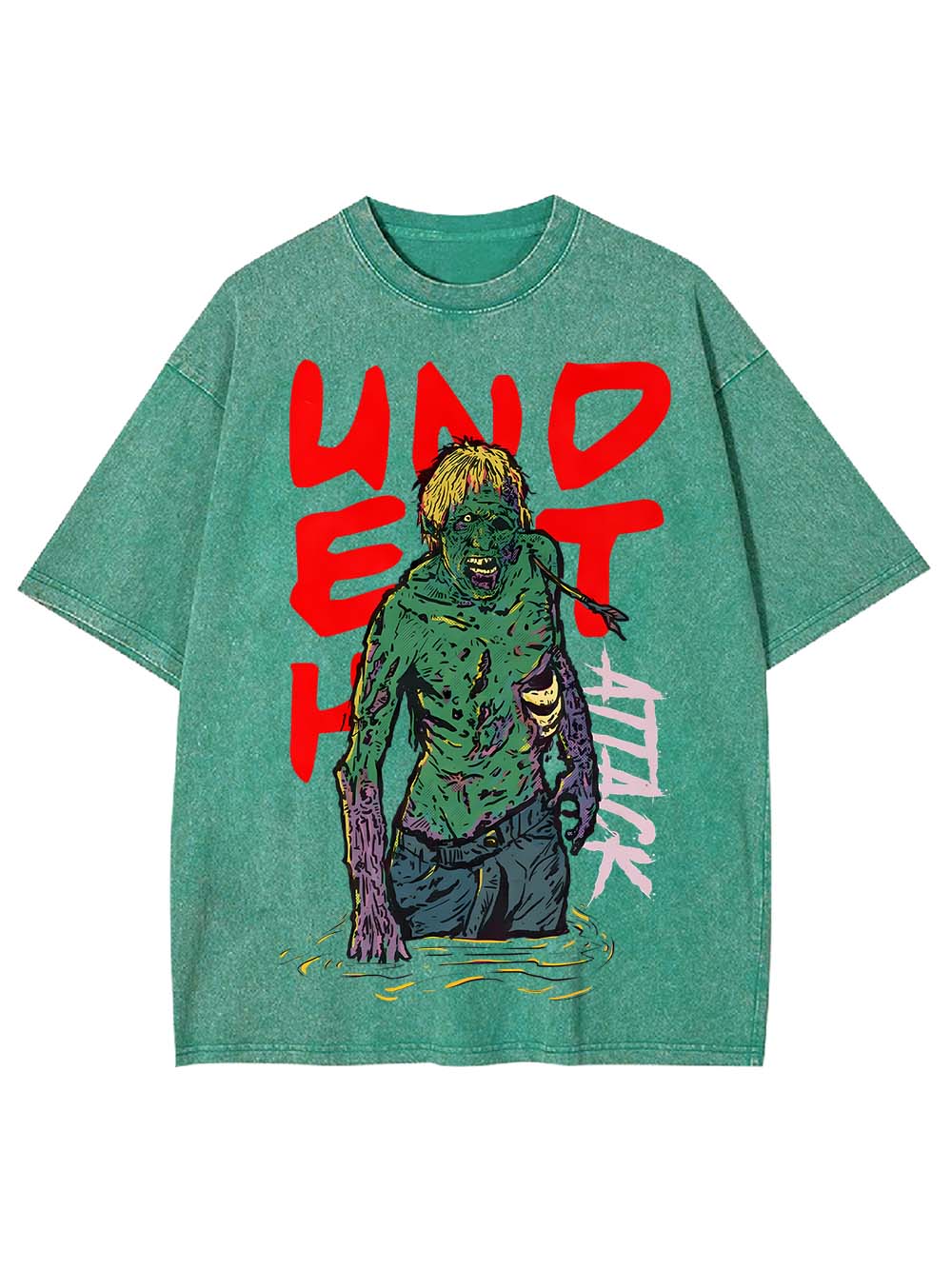 Under Attack Washed Tshirt