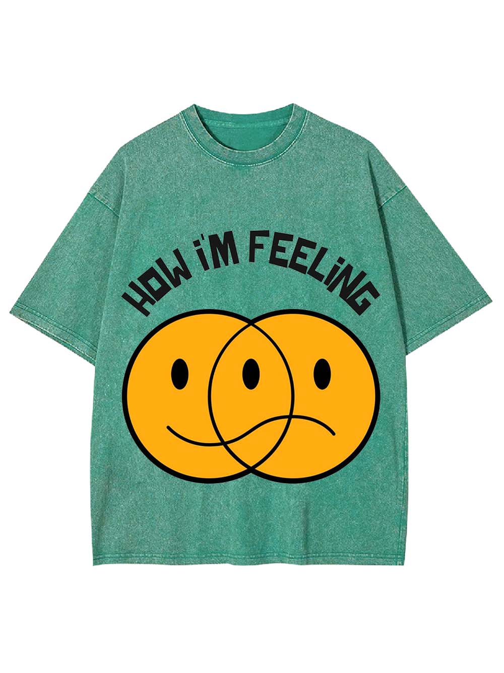 How I'm Feeling Washed Tshirt