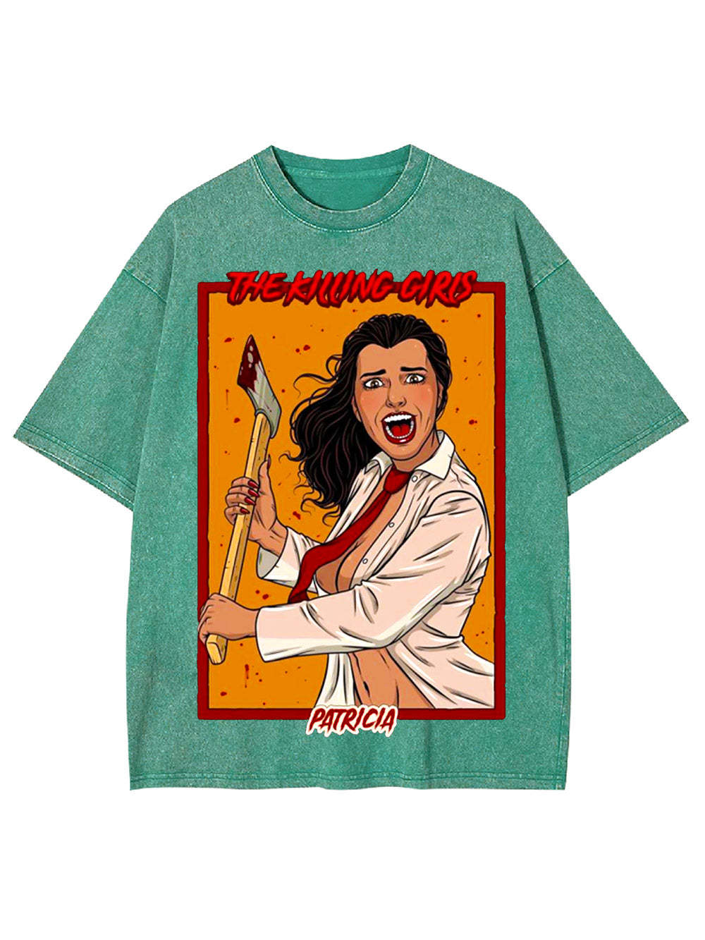 THE KILLING GIRLS WASHED TSHIRT