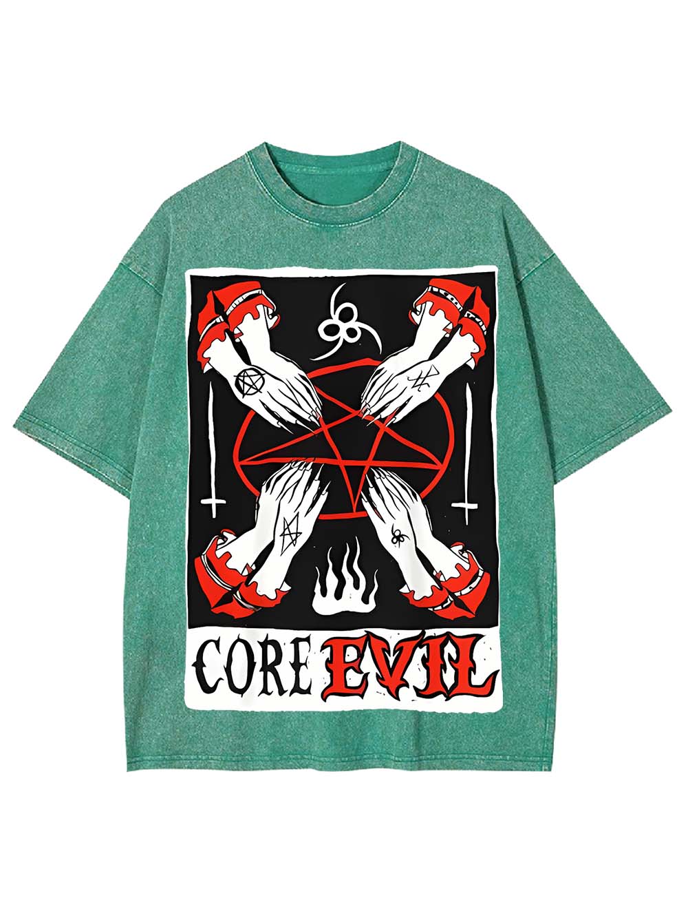 Core Evil Washed Tshirt