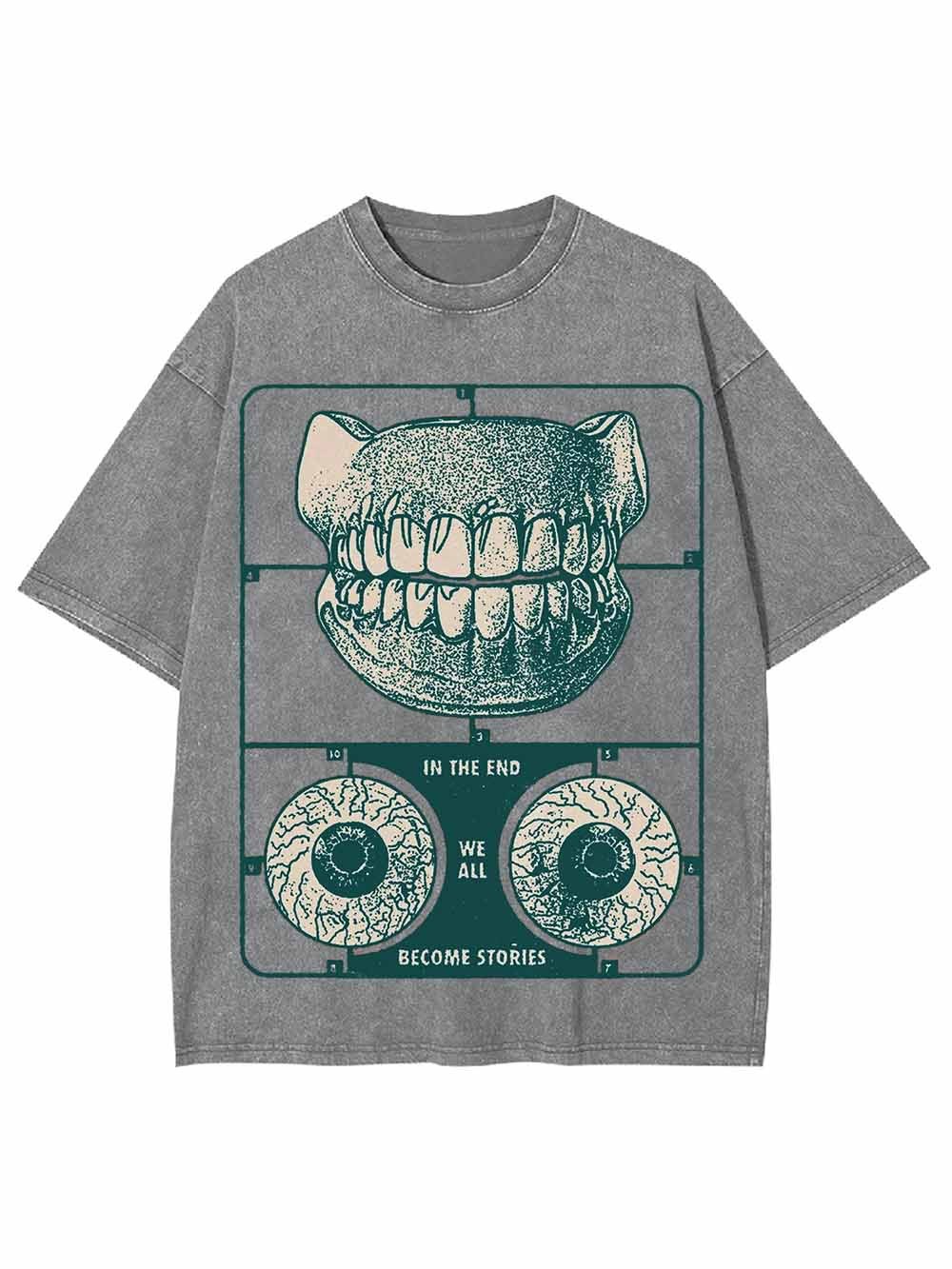 Stories in Our Gaze Washed Tshirt