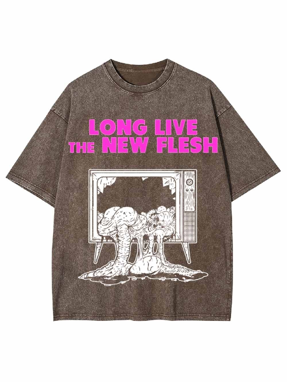 Long Live the New Flesh Washed Tshirt