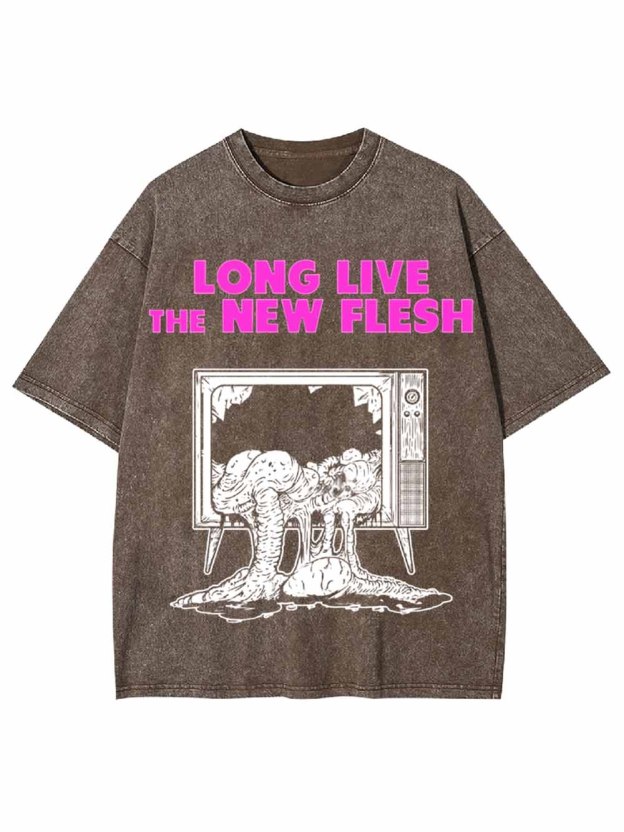 Long Live the New Flesh Washed Tshirt