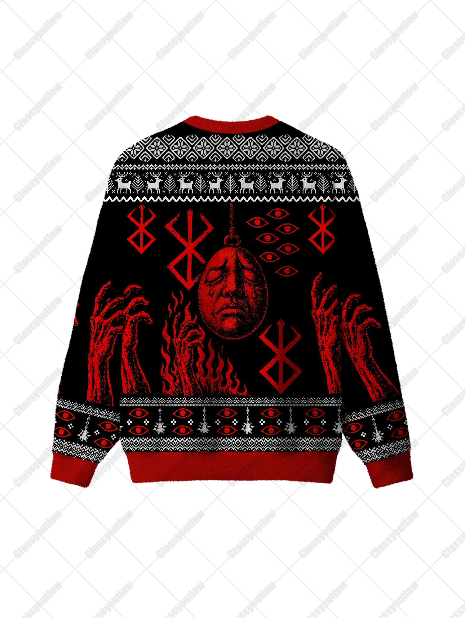 Occult Ritual UGLY CHRISTMAS SWEATSHIRT