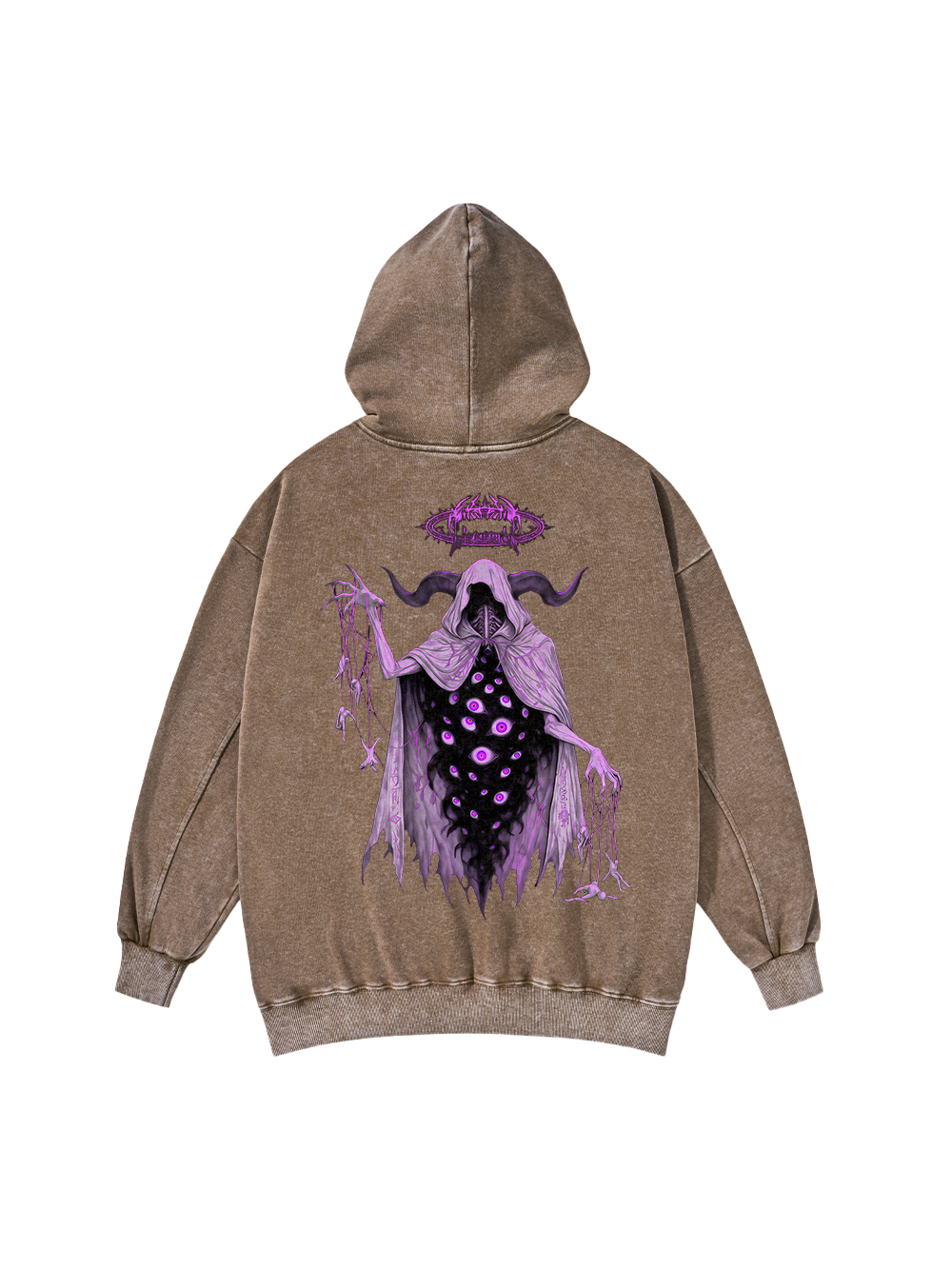 PUPPET DEMON WASHED HOODIE