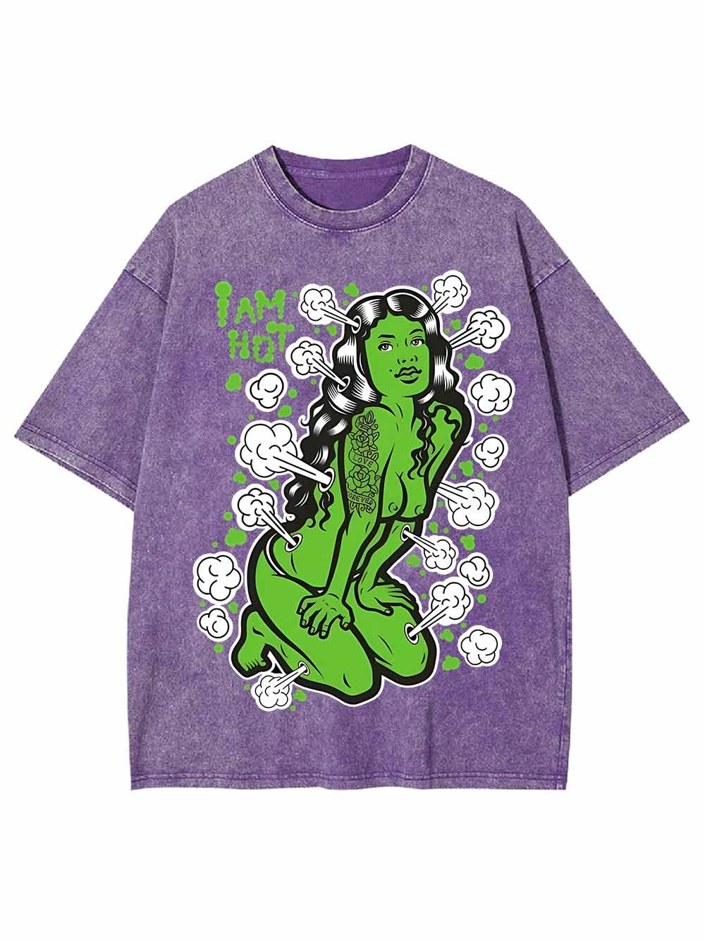 I AM HOT WASHED TSHIRT