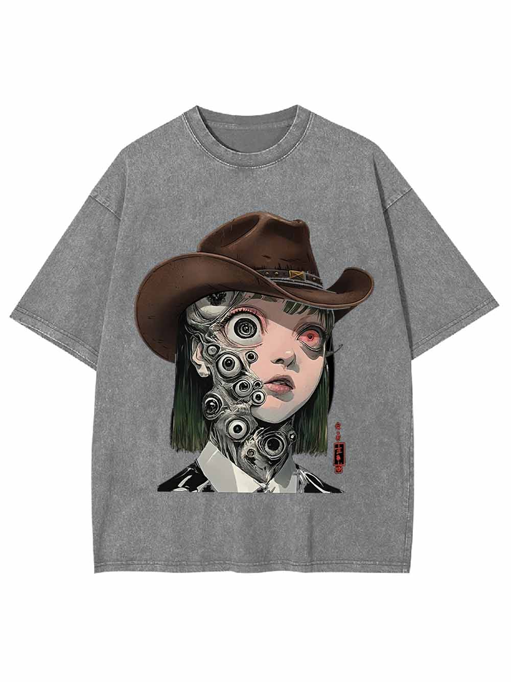 Cyber Cowboy Washed Tshirt