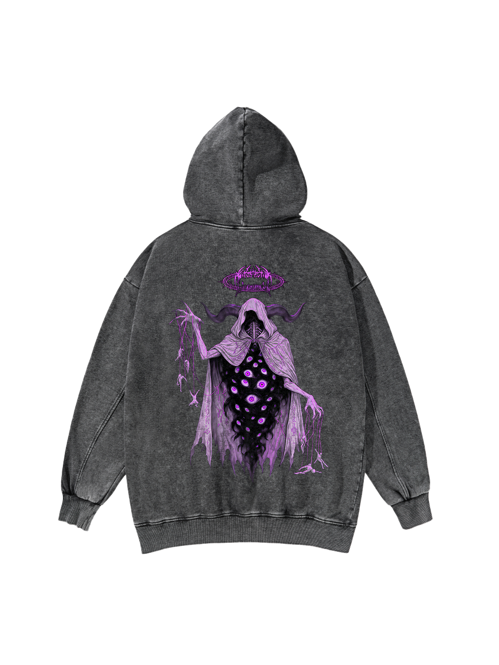 PUPPET DEMON WASHED HOODIE