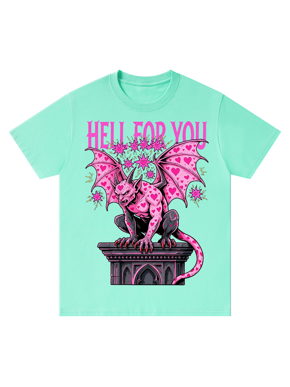 PINK GARGOYLE CLASSIC T-SHIRT