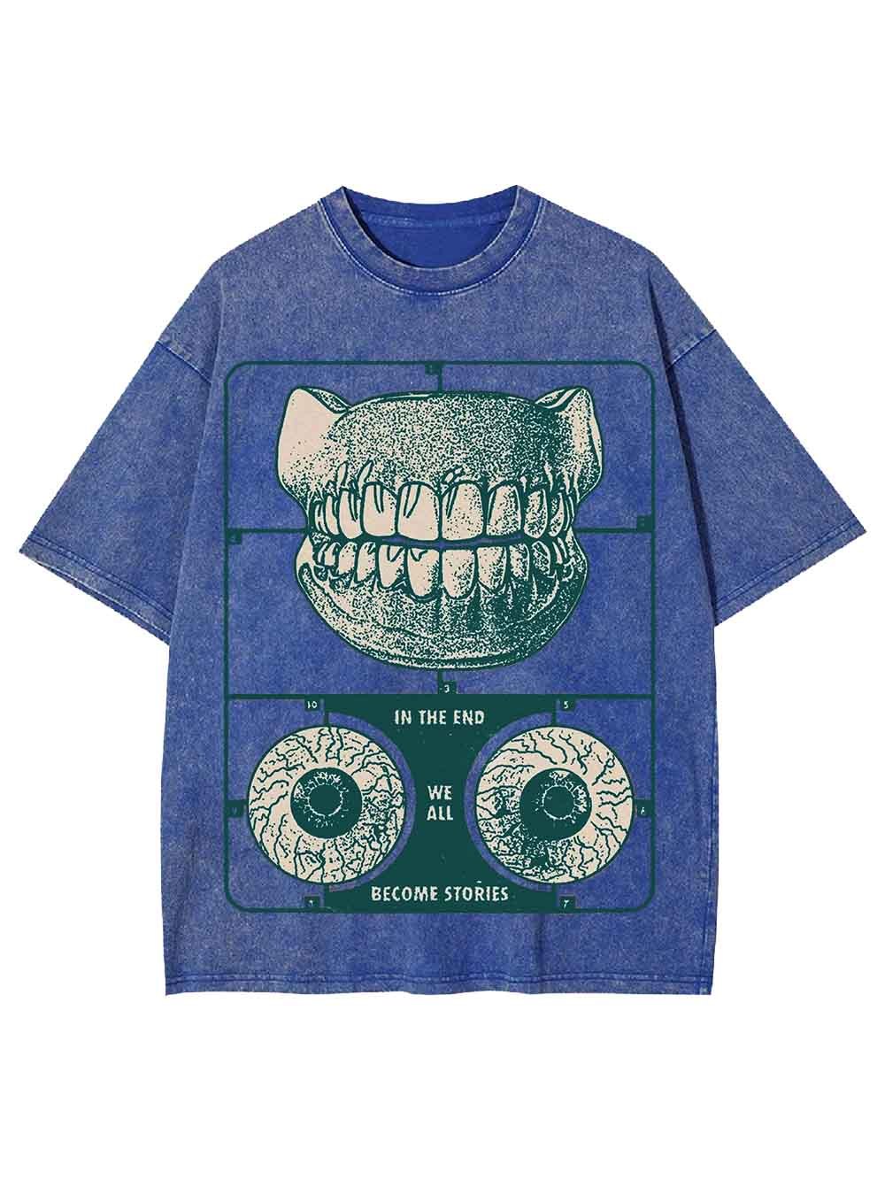 Stories in Our Gaze Washed Tshirt