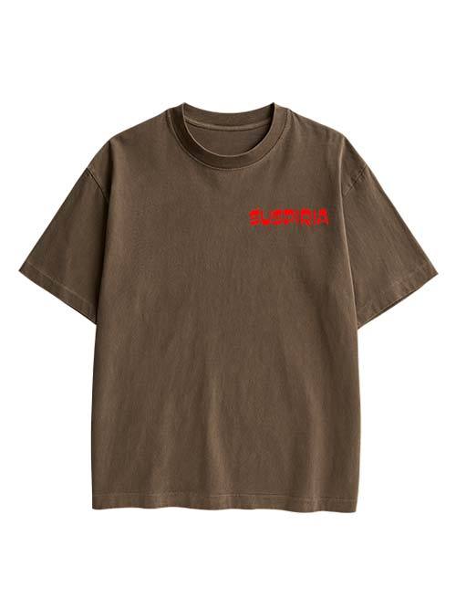 Suspiria Double Sided Print Washed TShirt