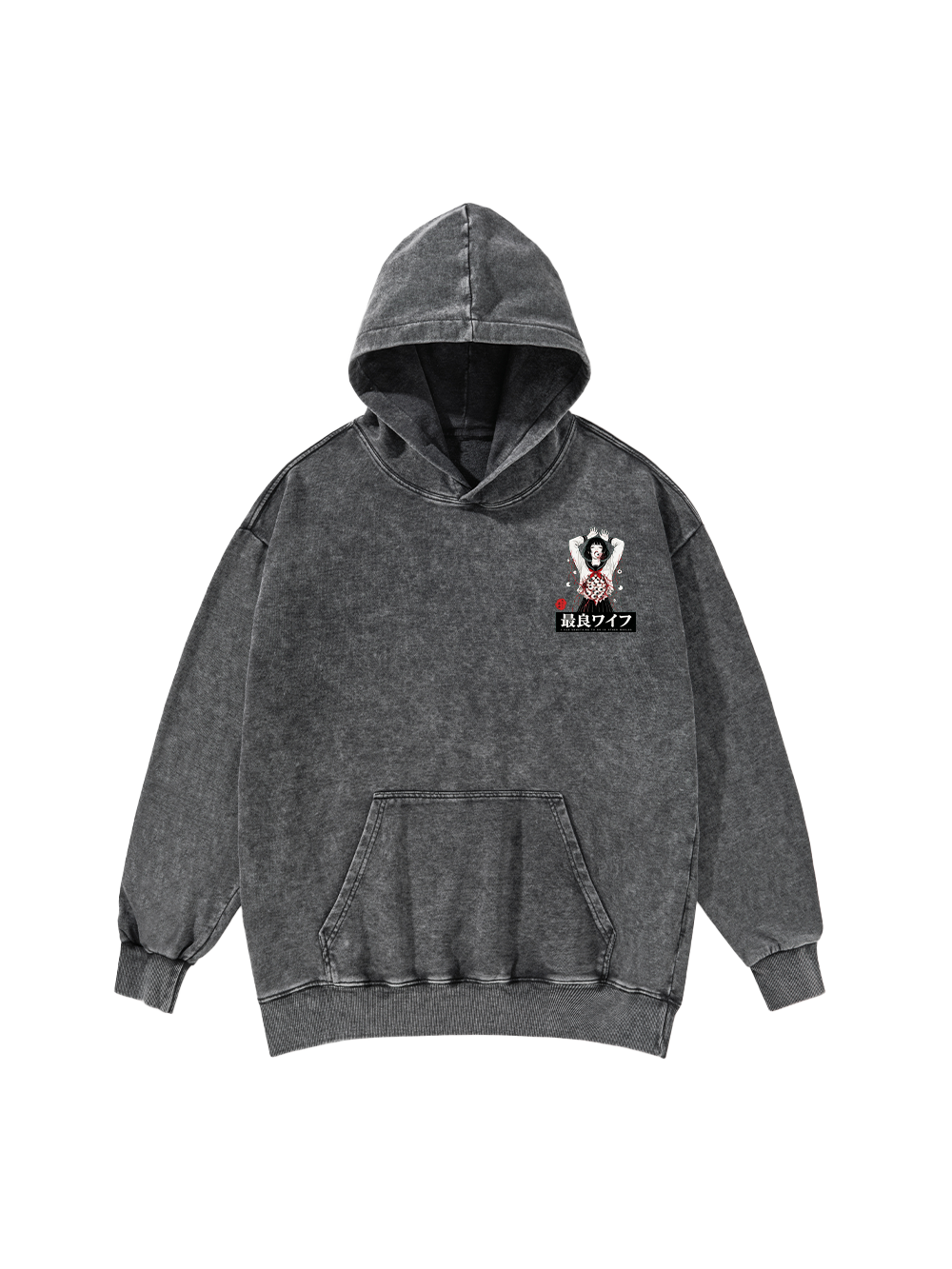 BEST SHRINE MAIDEN WASHED HOODIE