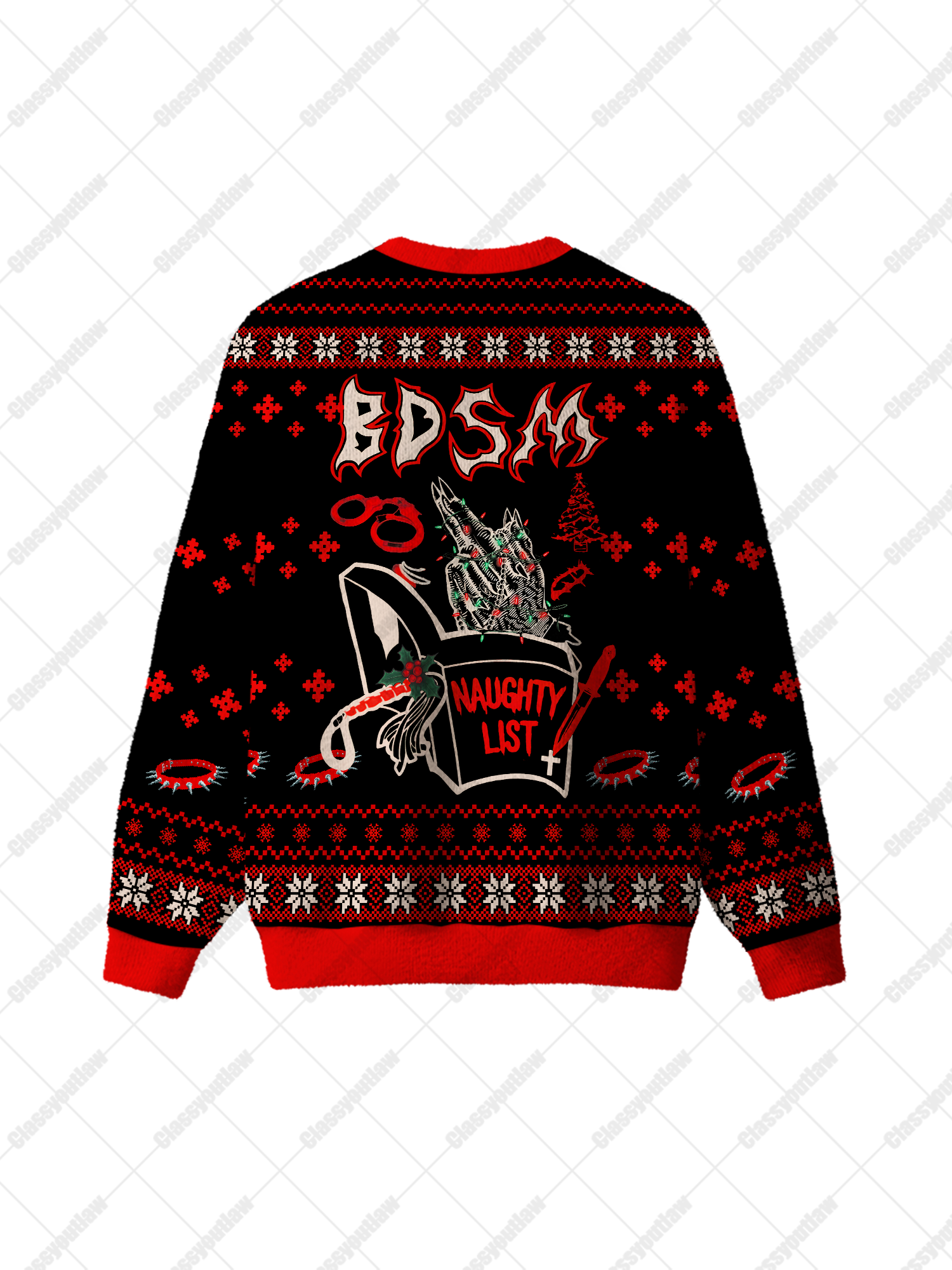 BDSM UGLY CHRISTMAS SWEATSHIRT