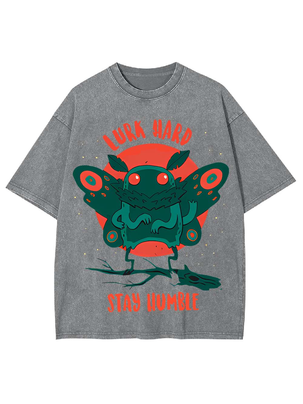 Lurk Hard Stay Humble Washed Tshirt
