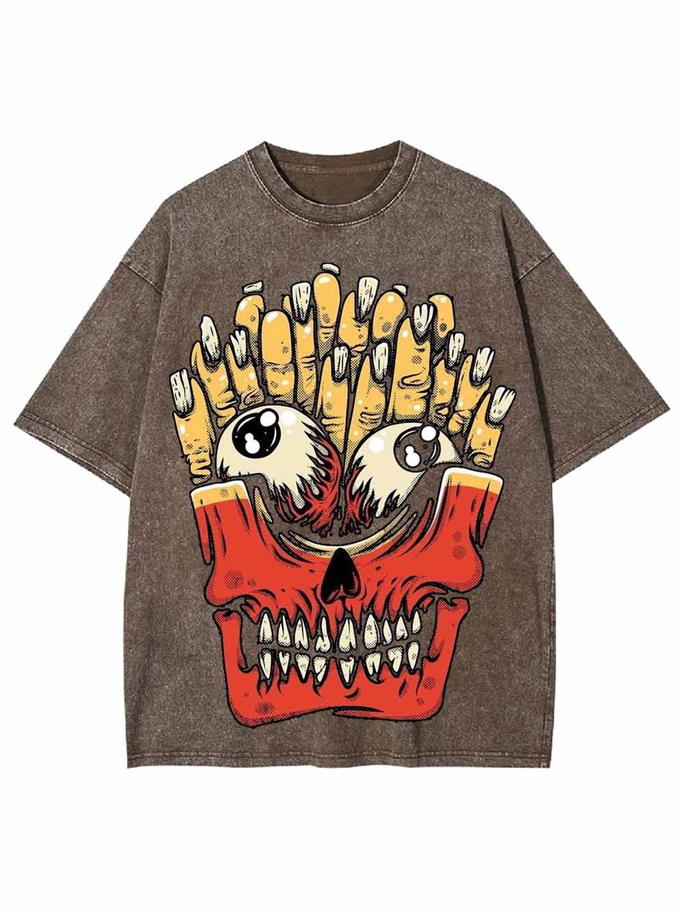 Finger Fries Washed Tshirt