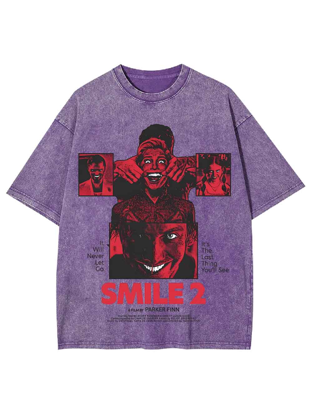 SMILE WASHED TSHIRT