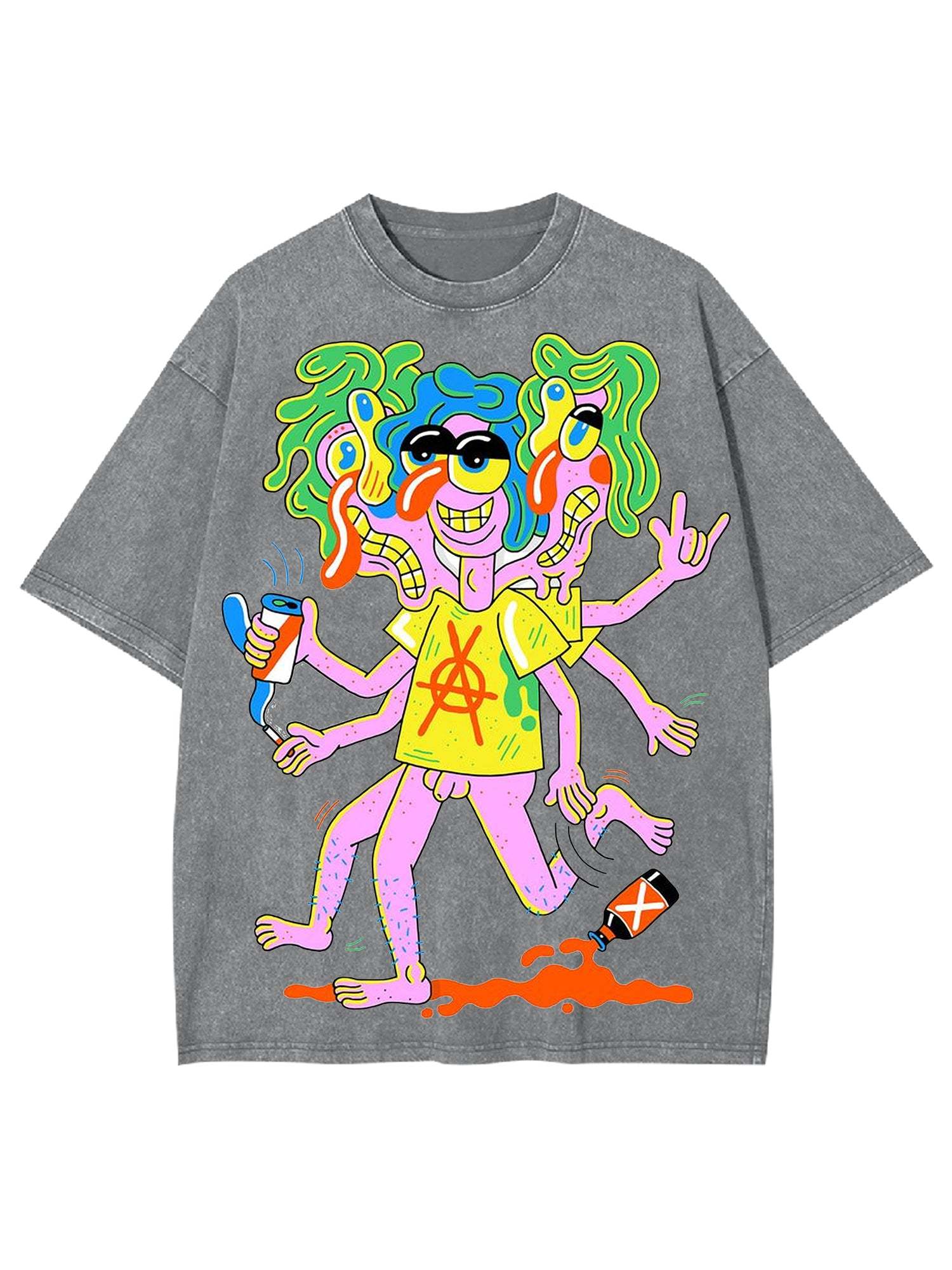 Personal Counduct Washed Tshirt-ClassyOutlaw