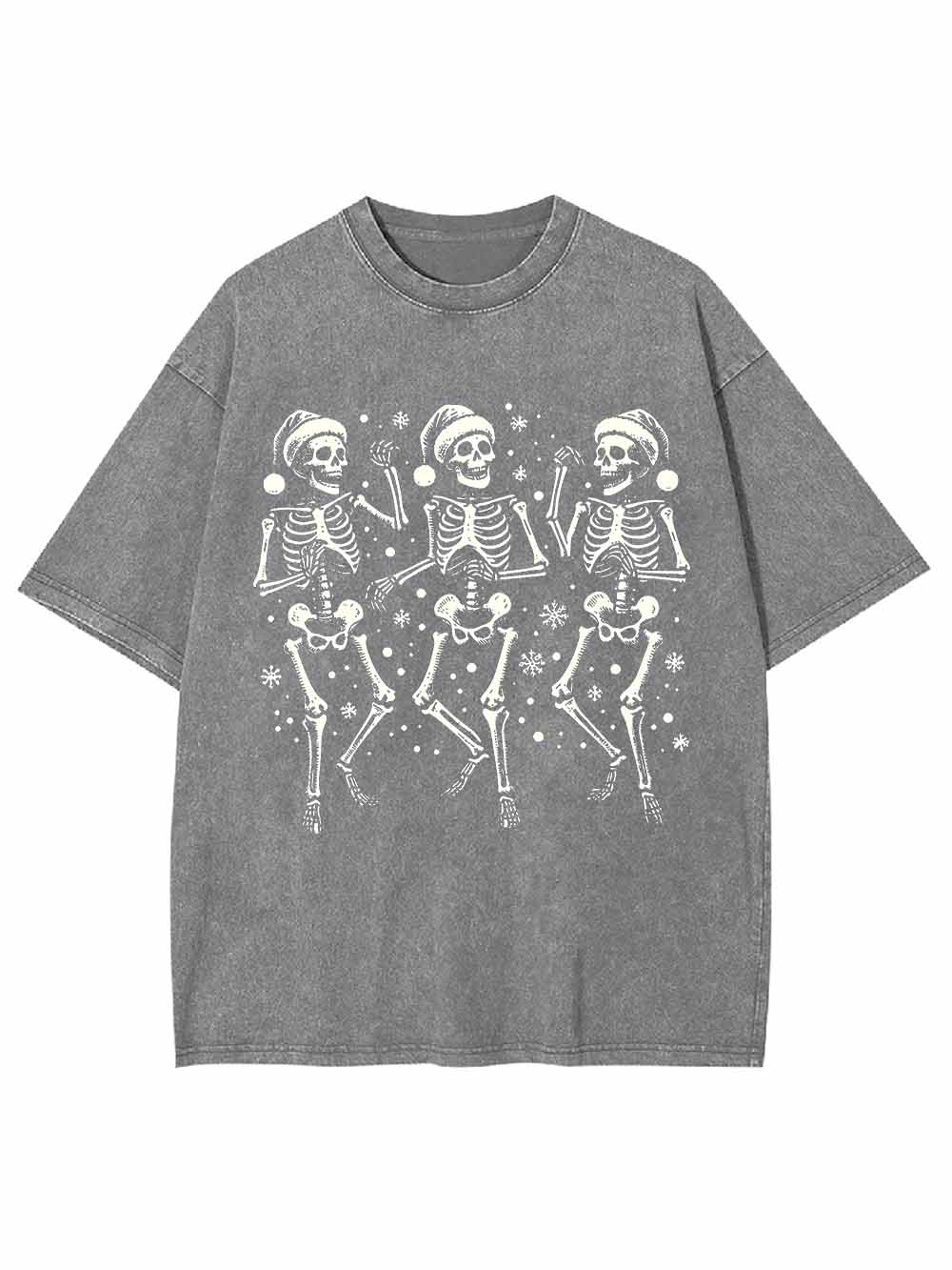 SKELETON Washed Tshirt