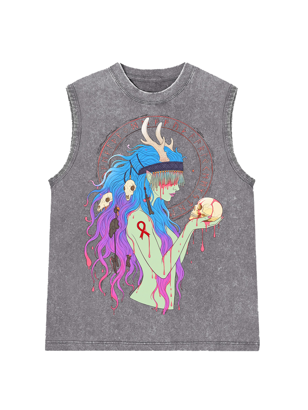 ELVEN BONE ORACLE WASHED TANK